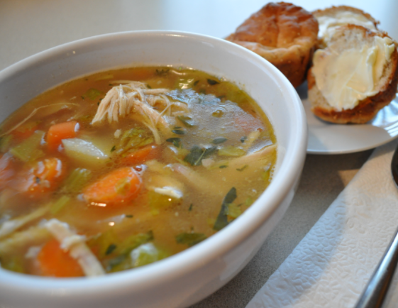 Hmm Diese Herrliche Gem sesuppe Mit Ger uchertem H hnchen Ist Lecker low-sodium-vegetable-soup-recipe-tasty-healthy-heart-recipes