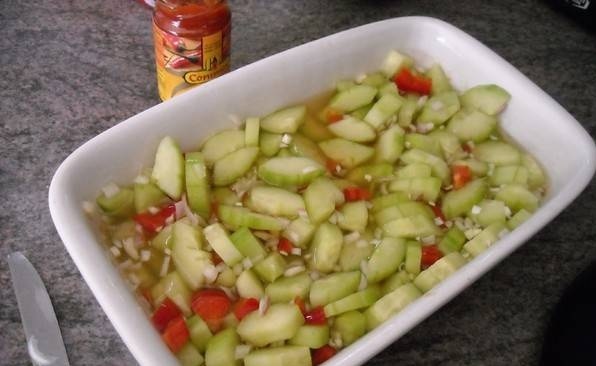 Asia Salat Bluht Was Tun Dieser erfrischende Asiatische Gurkensalat eignet sich ideal für den
