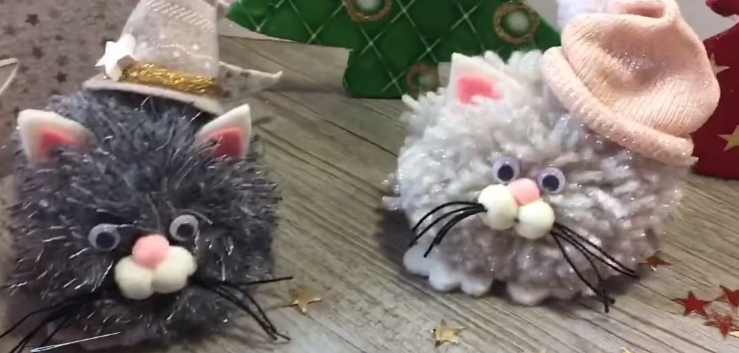 Katzen Weihnachtsschmuck